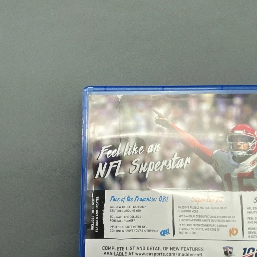 PS4 Game Lot‎ of 5 - Mortal Kombat 11 Uncharted Collection Madden 20 MX vs ATV